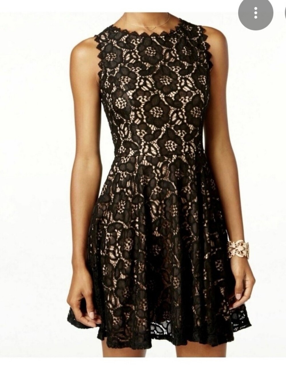 City Studio Black Cocktail Dress